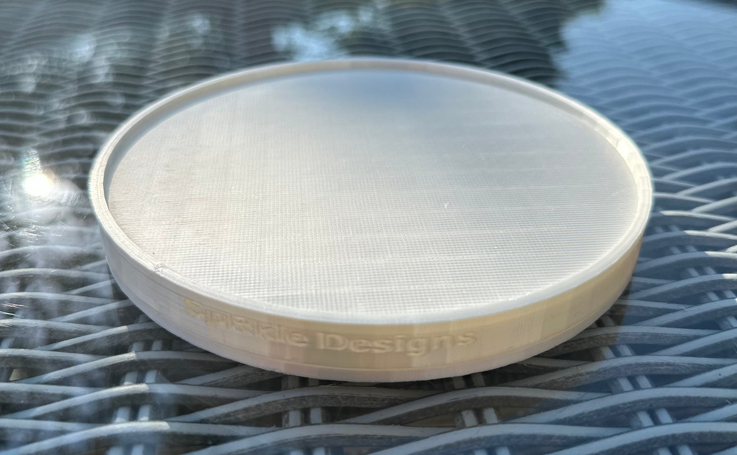 SILK WHITE - SpRkle Spinner (pls read description)
