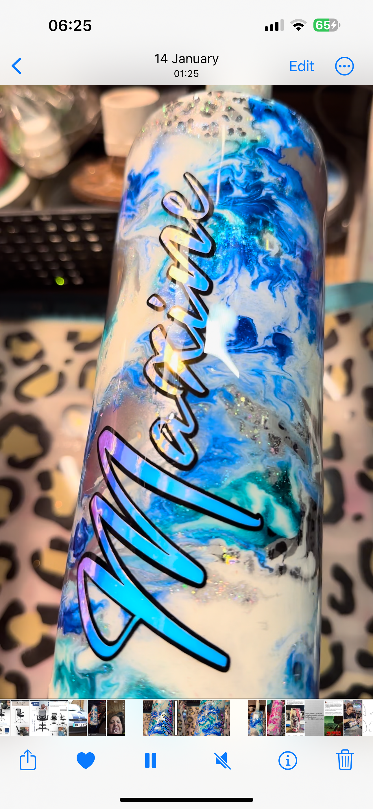 Design your own - TikTok cup 20oz or 30oz Ink Tumbler PLS NOTE 6-8 week turnaround