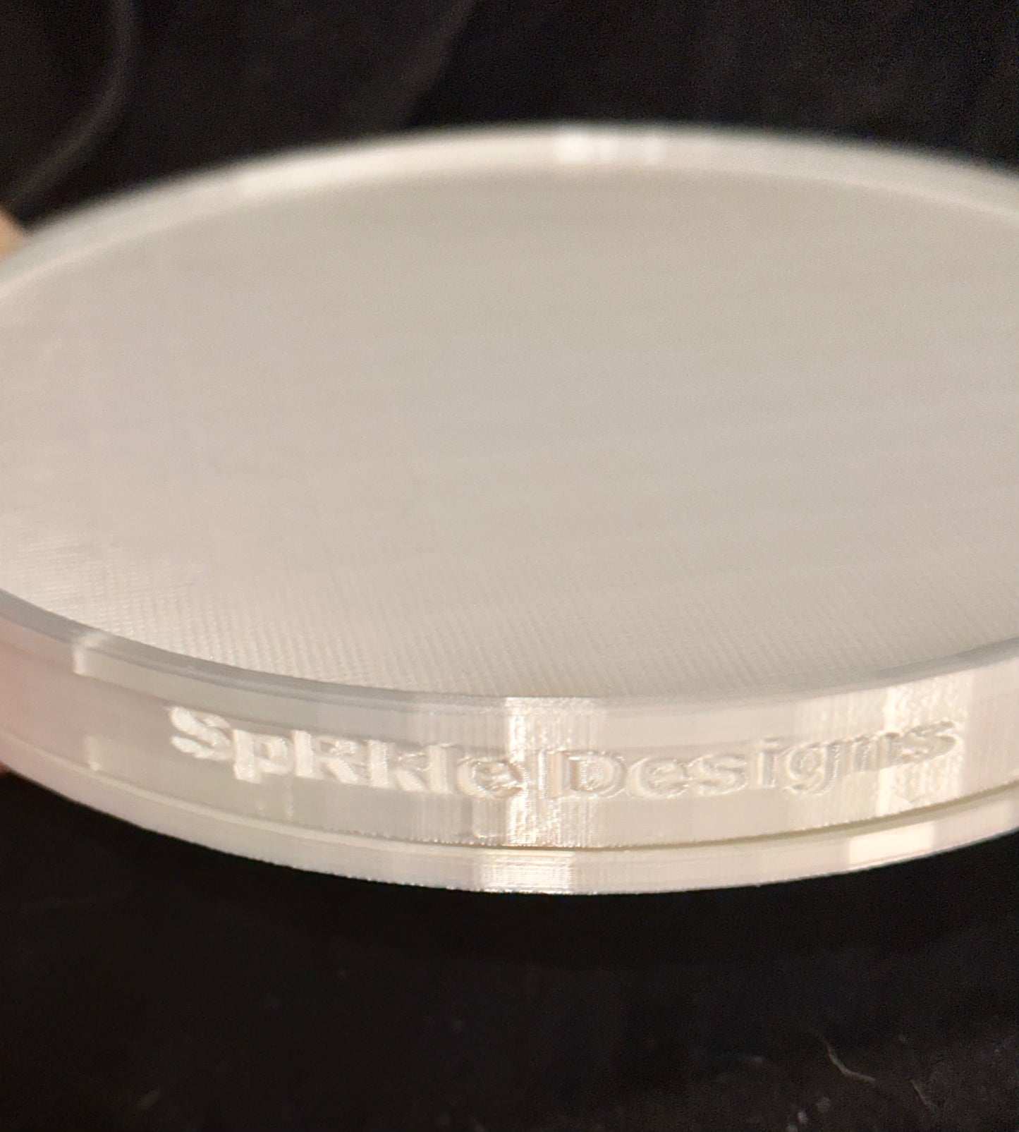 SILK WHITE - SpRkle Spinner (pls read description)