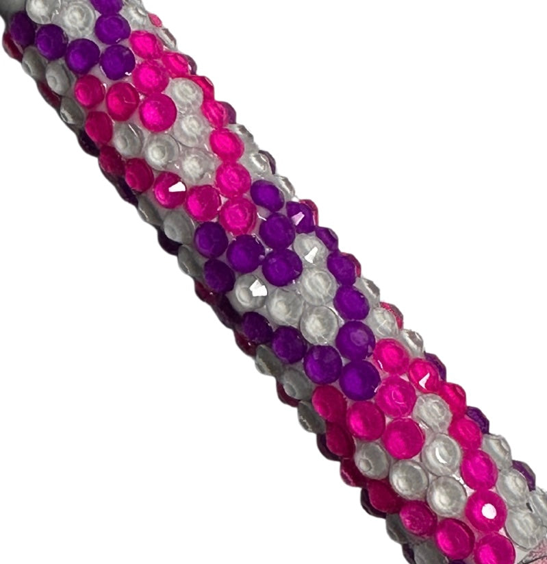 Single Glass SS12 Rhinestone pattern STAINLESS STEEL Pen kit