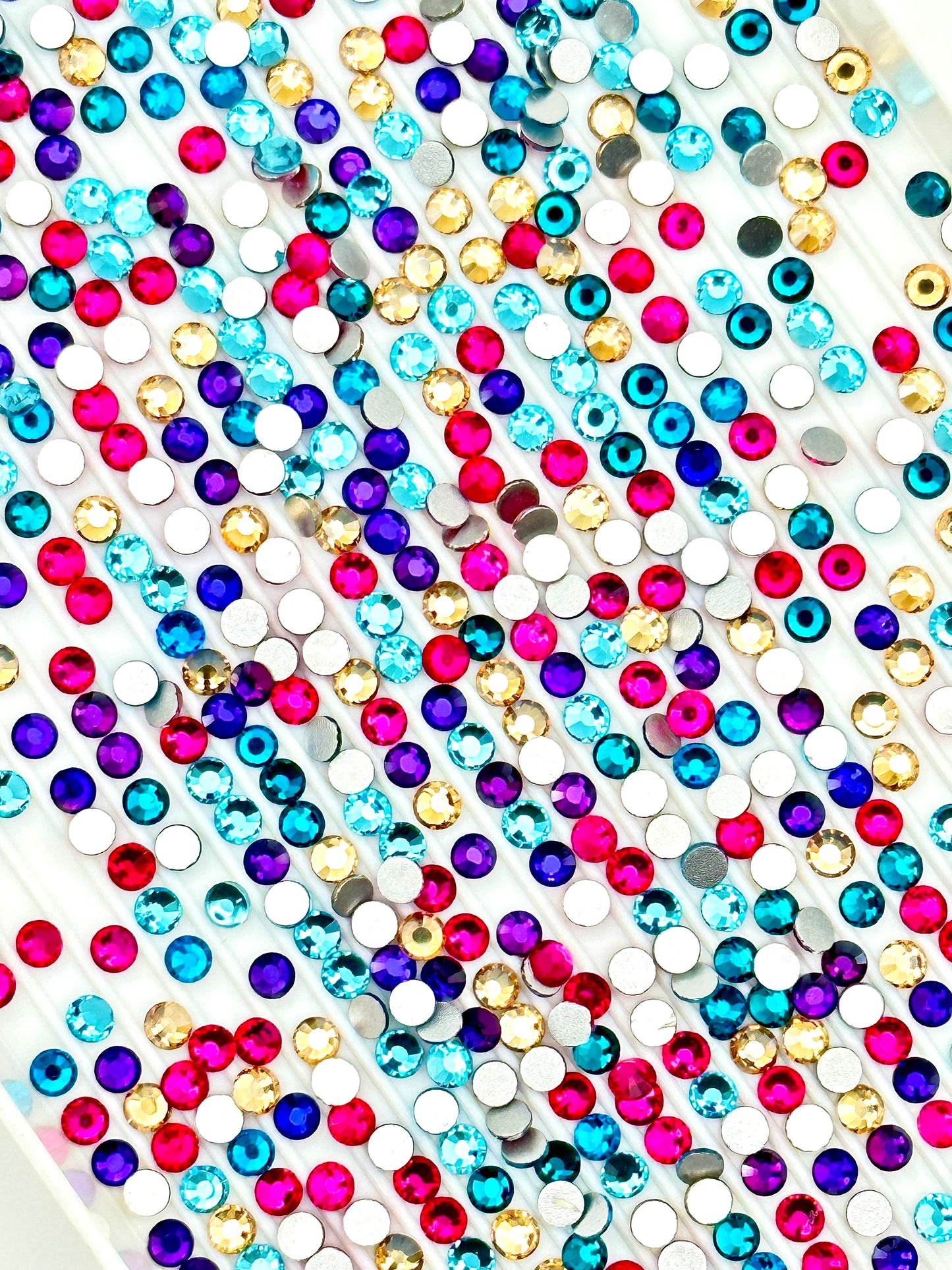 Mini Mix - Single Glass SS12 Rhinestone Mix STAINLESS STEEL Pen kit