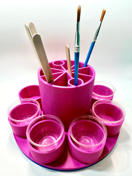 Epoxy spinning measuring cup holder (made to order unless showing in stock)